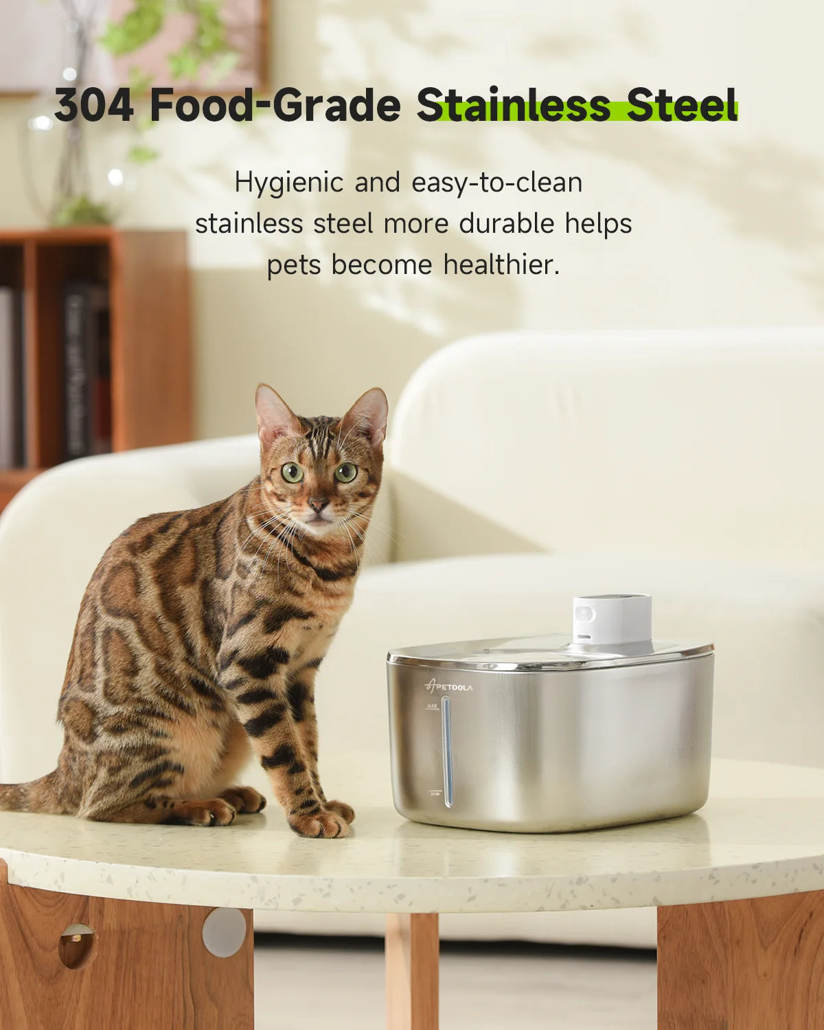4L Automatic Wireless Cat & Dog Water Fountain with Sensor - Pet Drinking Dispenser Accessory